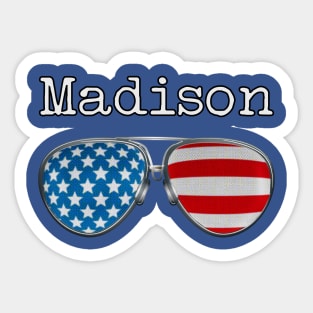 USA PILOT GLASSES MADISON Sticker